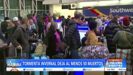 La histórica tormenta invernal deja a su paso más de 50 muertos en Estados Unidos
