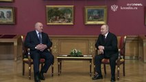 Putin se reúne con su homólogo bielorruso Lukashenko en la cumbre con exrepúblicas soviéticas