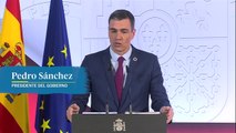 Sánchez anuncia el sexto paquete de medidas para mitigar los efectos de la guerra de Ucrania