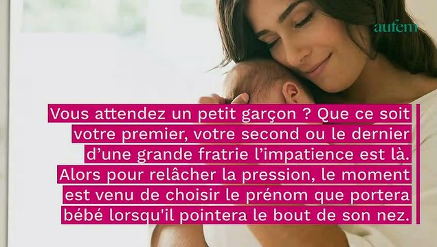 50 prénoms rares et doux, adorables pour votre petit garçon