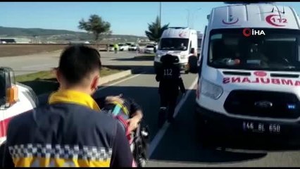 Halk otobüsü devrildi: Yaralılar var