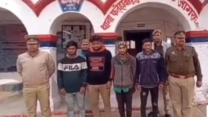 आगरा: पुलिस के हत्थे चढ़े गौ तस्कर, अब हुआ ये हाल