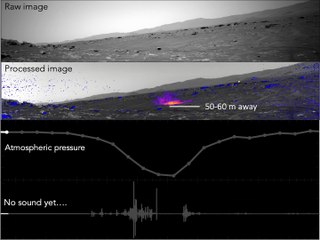 NASA's Perseverance Records a Martian Dust Devil