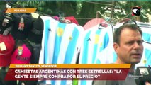 Camisetas argentinas con tres estrellas: 
