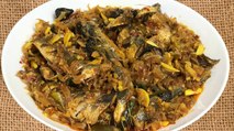 Video recipe for Mathi Vattichathu or sardine curry