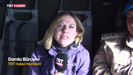 Jandarma helikopterinden Cudi Dağı