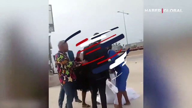 Düğün töreninde büyük kavga! Eski sevgilisiyle öpüşen gelini terk etti