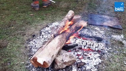 Au fil de l'eau - La vidange de l'étang supérieur de Valojoulx