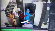Skandal görüntü: Hindistan'da arızalı asansöre bindirilen hasta böyle düştü!