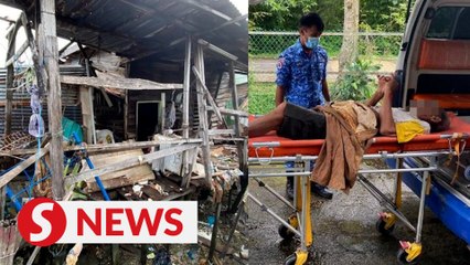 King tide: Elderly man rescued as waves batter his house in KK