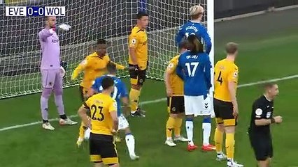 Premier league l. Everton 1-2 wolves