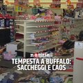 Buffalo nel caos: dopo la tempesta artica, negozi saccheggiati