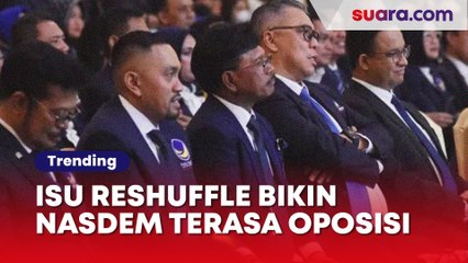 Dilema NasDem Di Tengah Isu Reshuffle, Partai Koalisi Rasa Oposisi