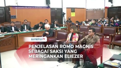 [FULL] Keterangan Romo Magnis Saat Jadi Saksi Meringankan Richard Eliezer di Kasus Sambo