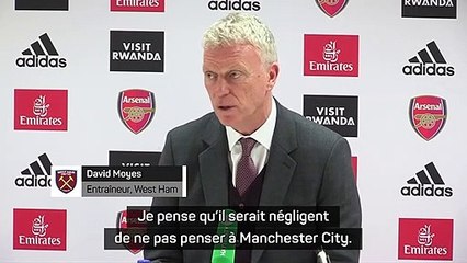 17e j. - Moyes : "Est-ce que je pense qu'Arsenal va gagner cette année ? Je n'en suis pas sûr"