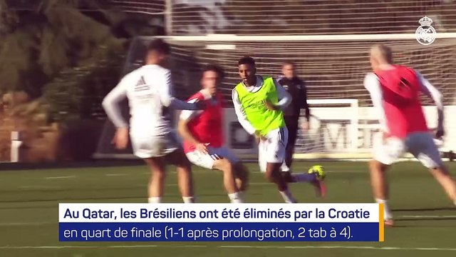 Real Madrid - Les Brésiliens de retour à l'entraînement