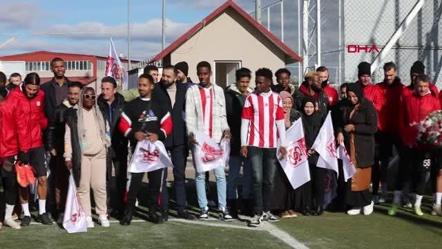 SPOR Sivasspor, Galatasaray maçının hazırlıklarını sürdürdü