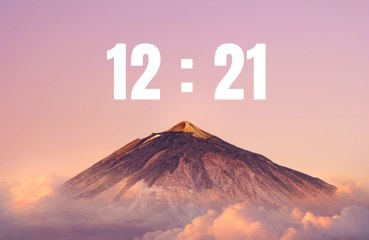 Heure miroir inversée 12H21 : quelle est sa signification ?