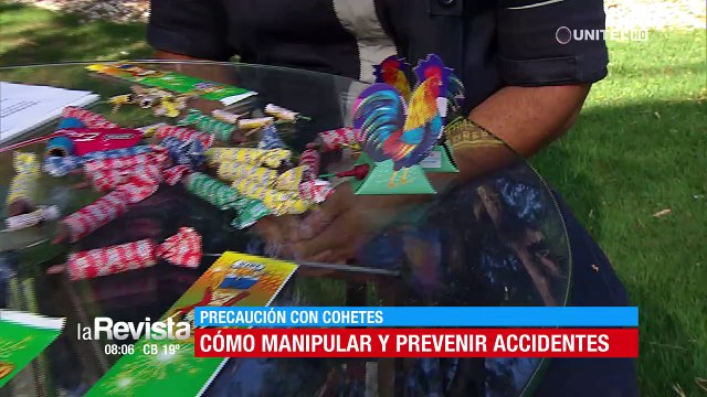 ¿Pirotecnia? Bomberos brindan consejos para evitar accidentes