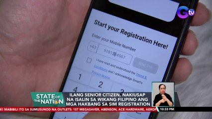 NTC, inutusan ang mga telco na tugunan ang mga isyu sa sim registration | SONA