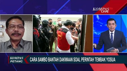 Soal Bahasa Perintah Sambo ke Eliezer, Ahli Bahasa: Hajar Berkaitan Perintah Soal Senjata
