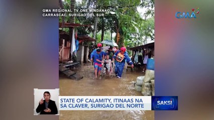 Mga residenteng na-trap sa baha, inilikas | Saksi