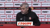 Genesio : «Mandanda voulait tout de suite reprendre» - Foot - L1 - Rennes