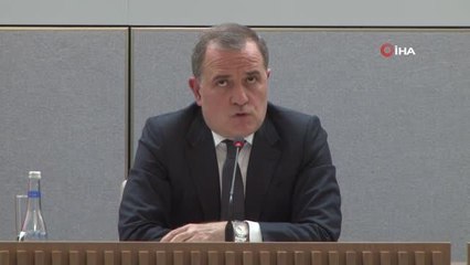 Azerbaycan Dışişleri Bakanı Bayramov: "Ermenistan'ın bazı açıklamalarına baktığımızda, varılan anlaşmalardan geri adım atıldığını...
