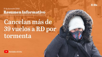 Cancelan más de 39 vuelos a RD por tormenta