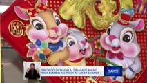 Binondo sa Maynila, dinarayo na ng mga bumibili ng tikoy at lucky charms | Saksi