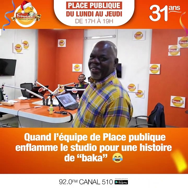Quand l'équipe de #PlacePublique enflamme le studio pour une histoire de "baka" 