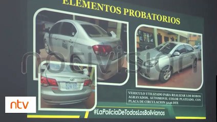 En Quillacollo, cae banda de cogoteros que operaba en un radio taxi