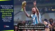 Galtier gives Messi extended break after Argentina celebrations