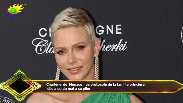 Charlène de Monaco : ce protocole de la famille princière elle a eu du mal à se plier