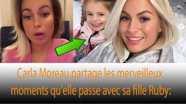 Carla Moreau : dévoile sa vie avec sa fille Ruby après son divorce avec Kevin Guedj ❗❗
