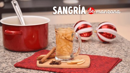 Deliciosa sangría de manzana ¡En solo 3 sencillos pasos!
