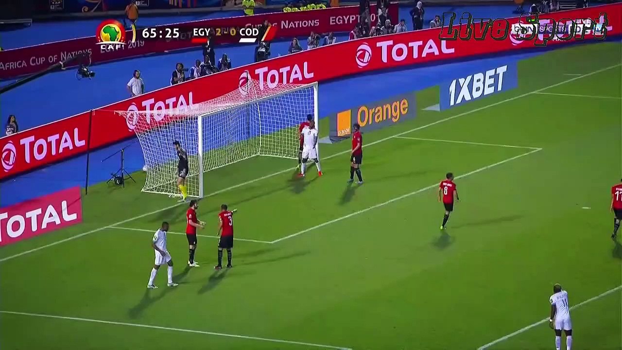 مباراه منتخب مصر و جمهورية الكونجو كاس الامم ال...