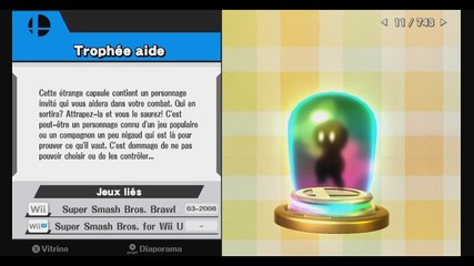Super Smash Bros. for Wii U - Tous les 743 trophées [QC]
