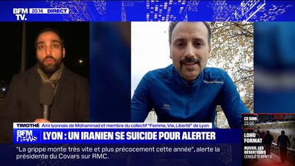 "Nous sommes meurtris": le représentant de la communauté iranienne de Lyon réagit au suicide de Mohammad Morandi