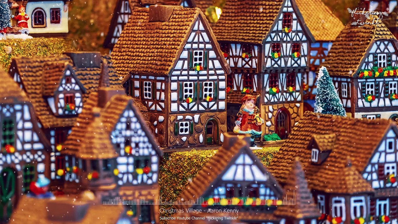 Christmas Village | Instrumental Christmas Music | Relaxing  Ambience | Joyeux Noël