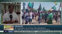 Uruguay: Sectores sociales rechazan reforma de pensiones impulsada por el Gobierno de Lacalle Pou