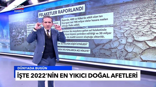 2022'yi Yakıp Yıkıp Geçtiler, İşte Akıllardan Silinmeyecek Doğal Afetler - Tuna Öztunç