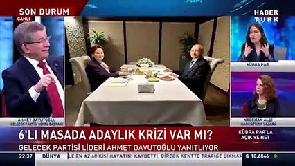 Davutoğlu: Altılı masa gerçekleşmemiş bir şey yaptı