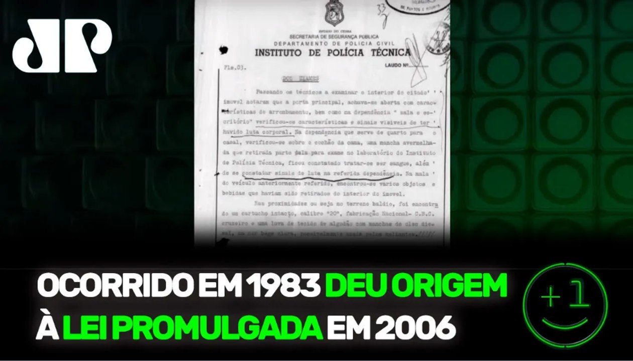 DOCUMENTOS TRAZEM DESDOBRAMENTOS DE CASO MARIA DA PENHA |+1