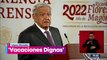 Vacaciones dignas: López Obrador firma reforma de ley