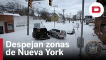 Las autoridades despejan las zonas más afectadas por la tormenta en Nueva York