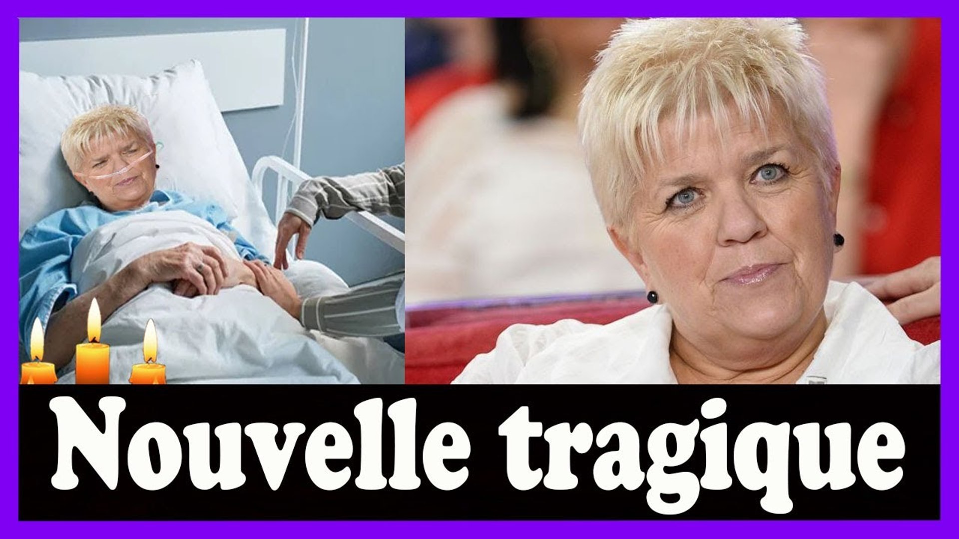Une nouvelle déchirante___L'actrice Mimie Mathy a fait une crise cardiaque,  état très critique