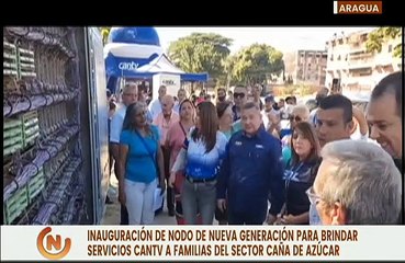 Cantv inaugura Nodo de Nueva Generación para brindar servicio de telecomunicaciones en Aragua