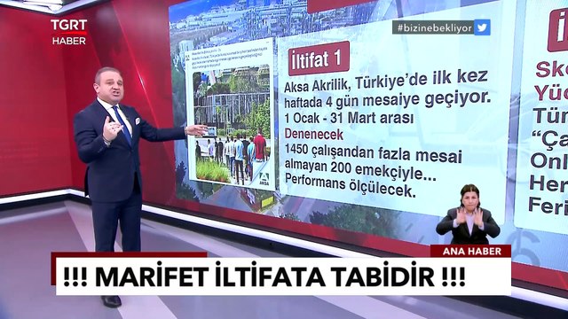 Yüce Auto’dan Çalışanlara Büyük Jest: 120 Çalışana 25 Maaş İkramiye- Ekrem Açıkel İle TGRT Ana Haber