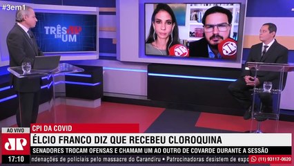Elcio Franco fala sobre Coronavac e cloroquina na CPI da Covid